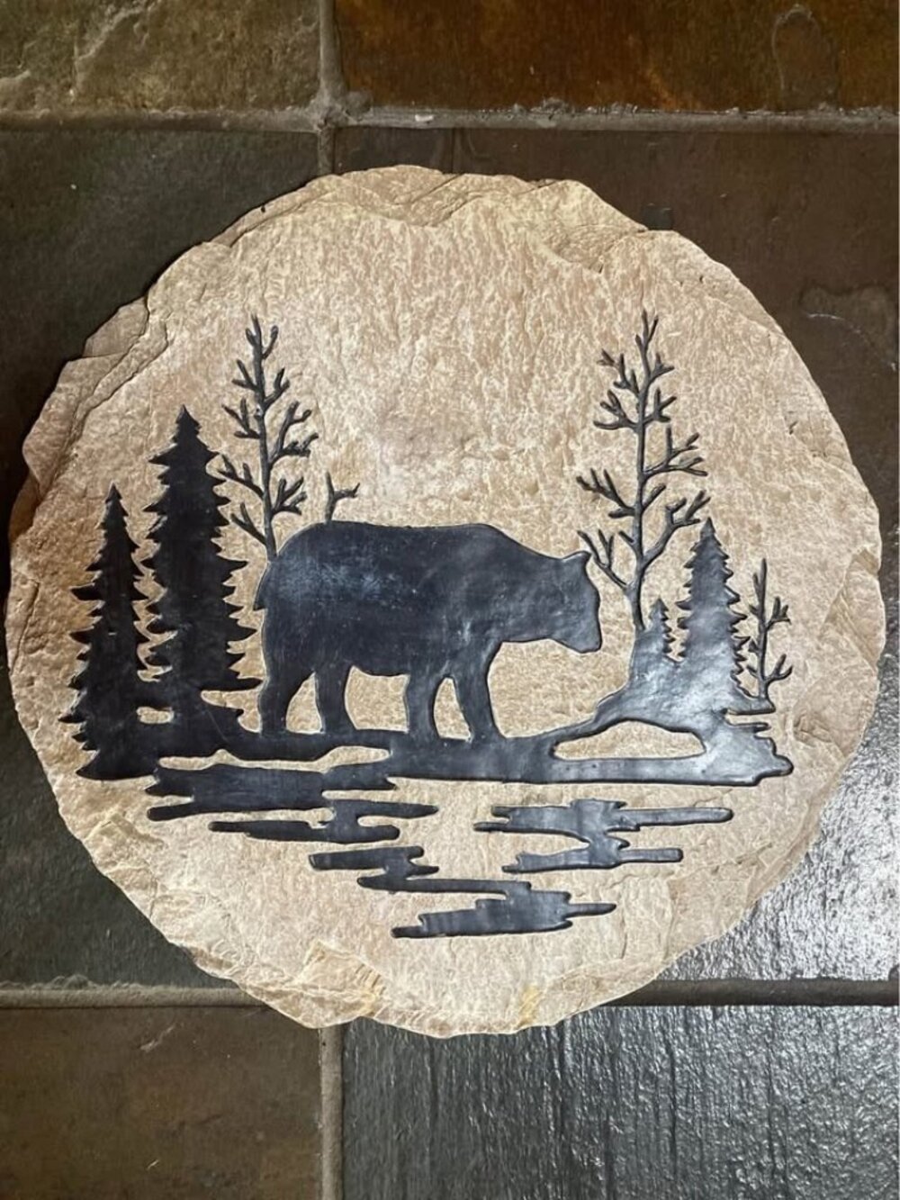 Wall Hanging - Forest Bear Silhouette